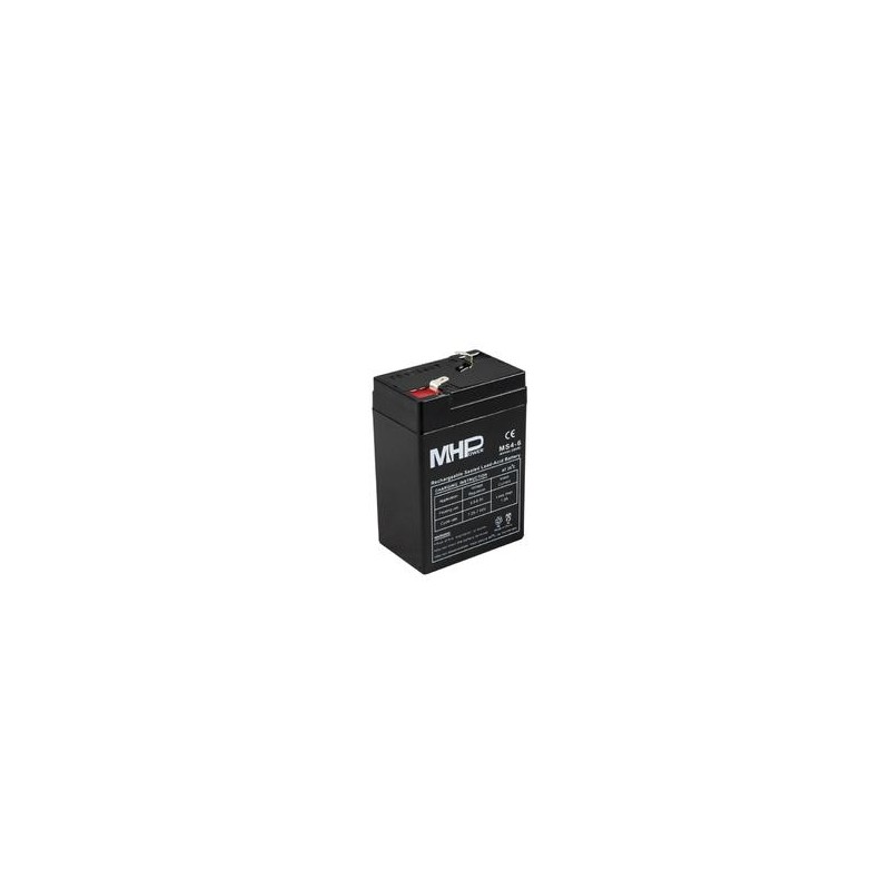 Pb akumulátor MHPower VRLA AGM 6V/4Ah (MS4-6)