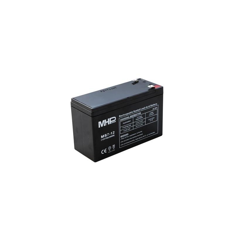 Pb akumulátor MHPower VRLA AGM 12V/7Ah (MS7-12)