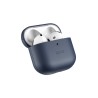 Epico kožené pouzdro pro AirPods 4/4 s ANC - modrá