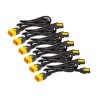 Power Cord Kit (6 ea), Locking, C13 to C14, 0.6m