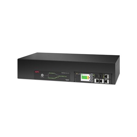 Rack ATS, 230V, 16A, C20 in, (8) C13 (1) C19 out