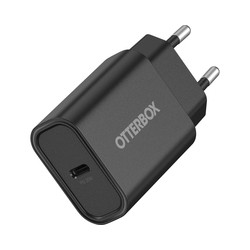 OB STANDARD EU WALL CHARGER 20W/- 1X USB-C 20W USB-PD BLACK