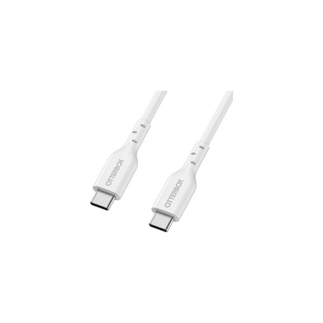 OB STANDARD CABLE USB C-C 1M/USB-PD WHITE