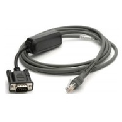 Zebra Cable - RS232: 7FT. (2M)ST, Nixdorf Beetle- Direct Power, W/TTL Current Limit Protection