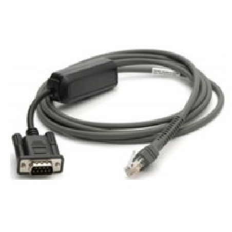 Zebra Cable - RS232: 7FT. (2M)ST, Nixdorf Beetle- Direct Power, W/TTL Current Limit Protection