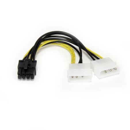 Startech 6IN LP4 TO 8 Pin PCIe Adapter/.