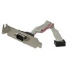 Startech DB9 Serial Slot Plate Bracket/.