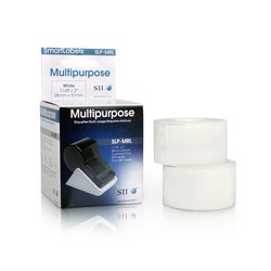 SLP-MRL WHITE LABEL 28X51MM/220 LAB/ROLL