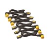 Power Cord Kit (6 ea), Locking C13toC14(90Dg),1.8m