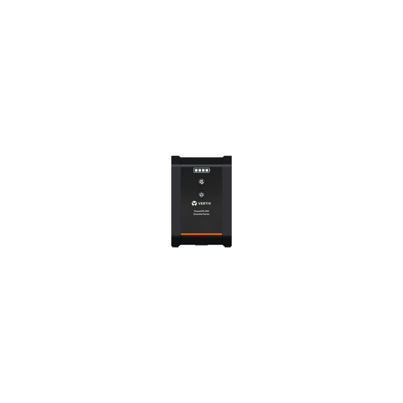 Vertiv PowerUPS 200 Essential, 1000VA/525W, 230V, Line Interactive, 4 Schuko