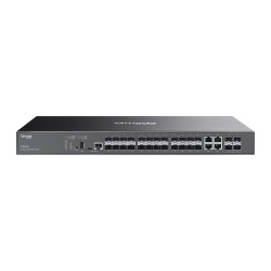 TP-Link 24-Port SFP L3 Managed Switch/Stackable 20XSFP 4X 10G SFP+