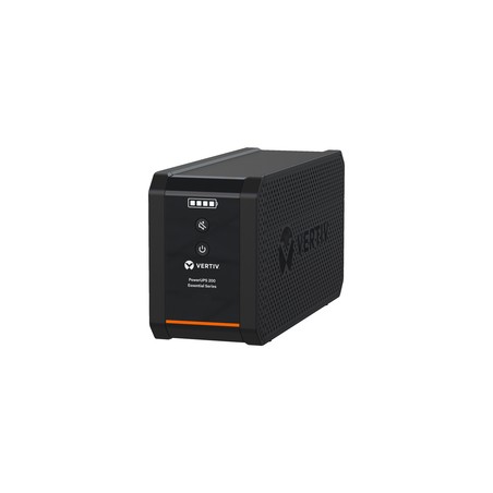 Vertiv PowerUPS 200 Essential, 600VA/315W, 230V, Line Interactive, 4 Schuko