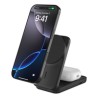 ULTRACHARGE 25 WATT QI2 MAGNETI/2-IN-1 LADESTATION KLAPPBAR SCHW WIZ038KQBK