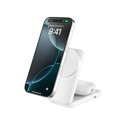 ULTRACHARGE 25 WATT QI2 MAGNETI/2-IN-1 LADESTATION KLAPPBAR WEI WIZ038KQWH