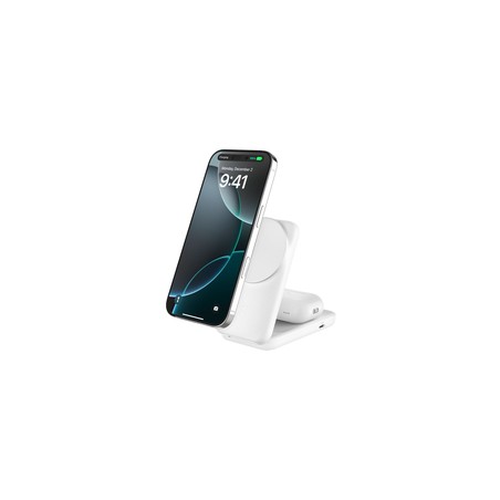 ULTRACHARGE 25 WATT QI2 MAGNETI/2-IN-1 LADESTATION KLAPPBAR WEI WIZ038KQWH