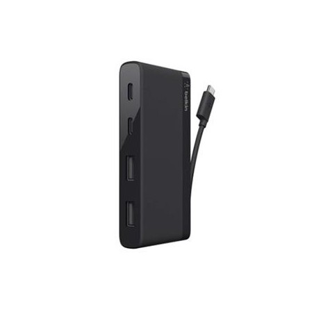 Belkin 4-Port USB-C Travel Hub/2XUSB A/2XUSB C Black