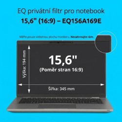 KENSINGTON EQ PRIVACYACY SCREEN/FILTER FOR 15.6IN LAPTOPS 16:9
