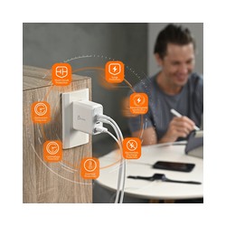 J5Create 70W GaN USB-C 4-Port Charger/