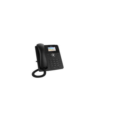 Snom Technology Snom D717 Black PoE OR 5VDC/4P4C+ HAC USB IN