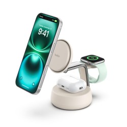 Belkin Ultracharge Pro 25 Watt QI2 Mag/3-IN-1 Ladestation WEI