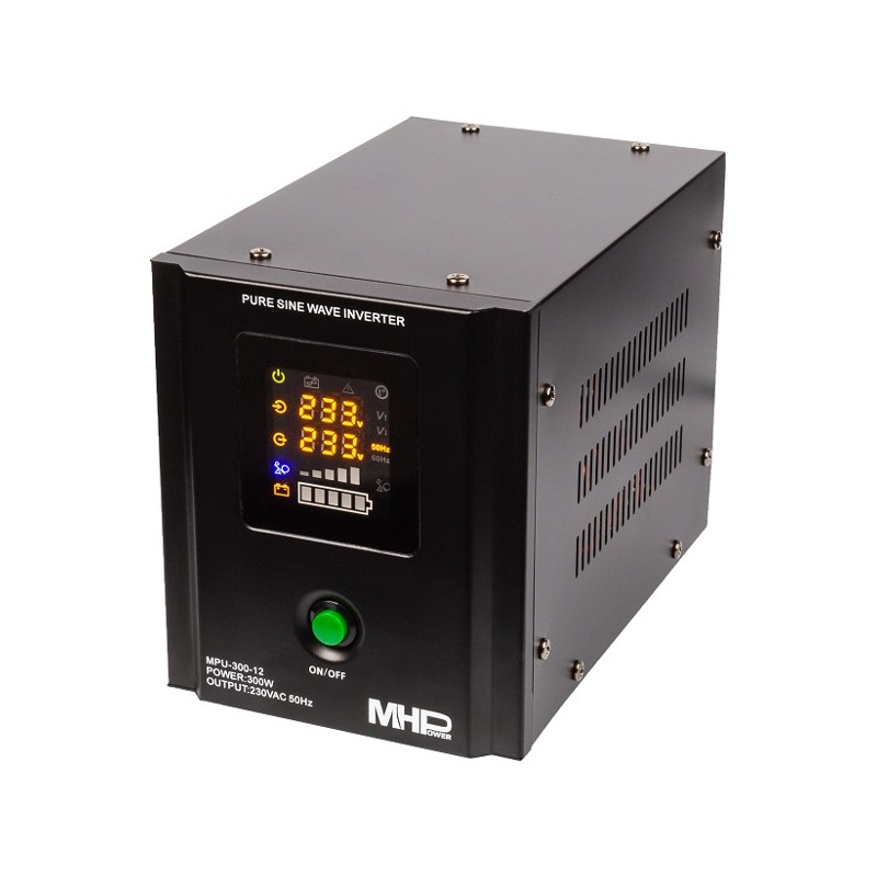Záložní zdroj MHPower MPU300-12,UPS,300W, čistá sinus