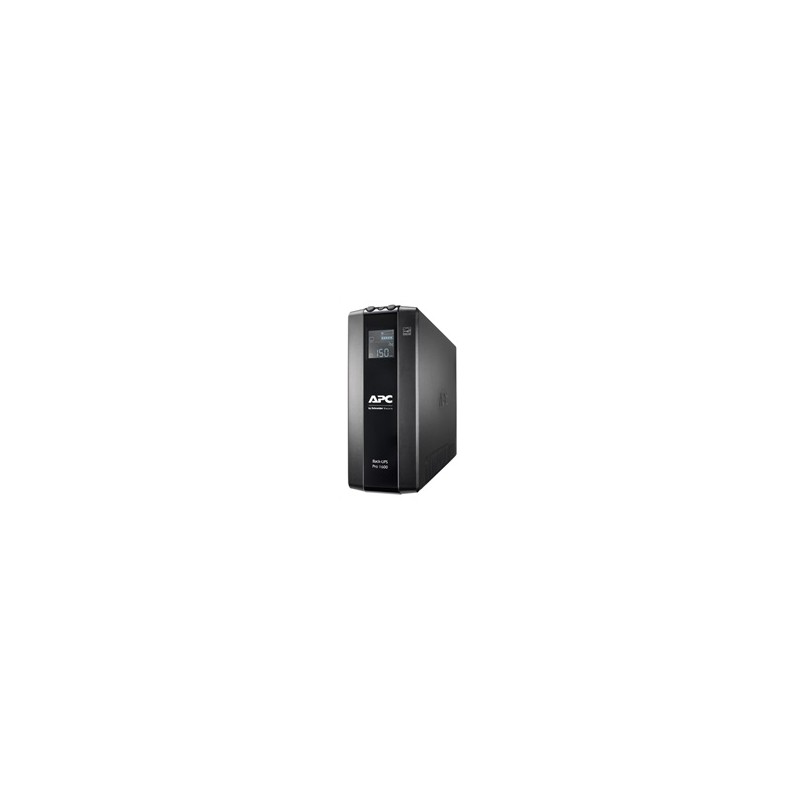 APC Back-UPS Pro BR 1600VA, 8 Outlets, AVR, LCD Interface (960W)