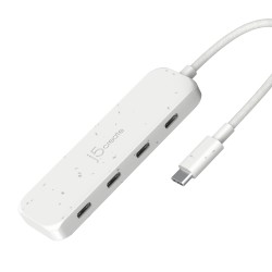 ECO-FRIENDLY USB-C TO 4-PORT/TYPE-C GEN 2 HUB JCH345EWN