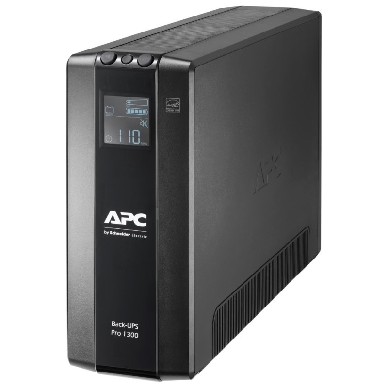 APC Back-UPS Pro BR 1300VA, 8 Outlets, AVR, LCD Interface (780W)