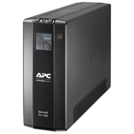 APC Back-UPS Pro BR 1300VA, 8 Outlets, AVR, LCD Interface (780W)