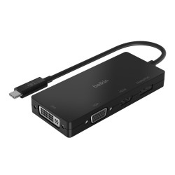 USB-C TO HDMI/VGA/DP/ADAPTER BLACK