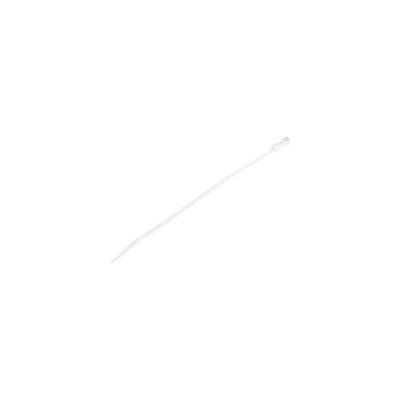 8 Cable Ties w/Mounting Hole 100 Pack, 8 Cable Ties w/Mounting Hole 100 Pack - CBMZTS10N8