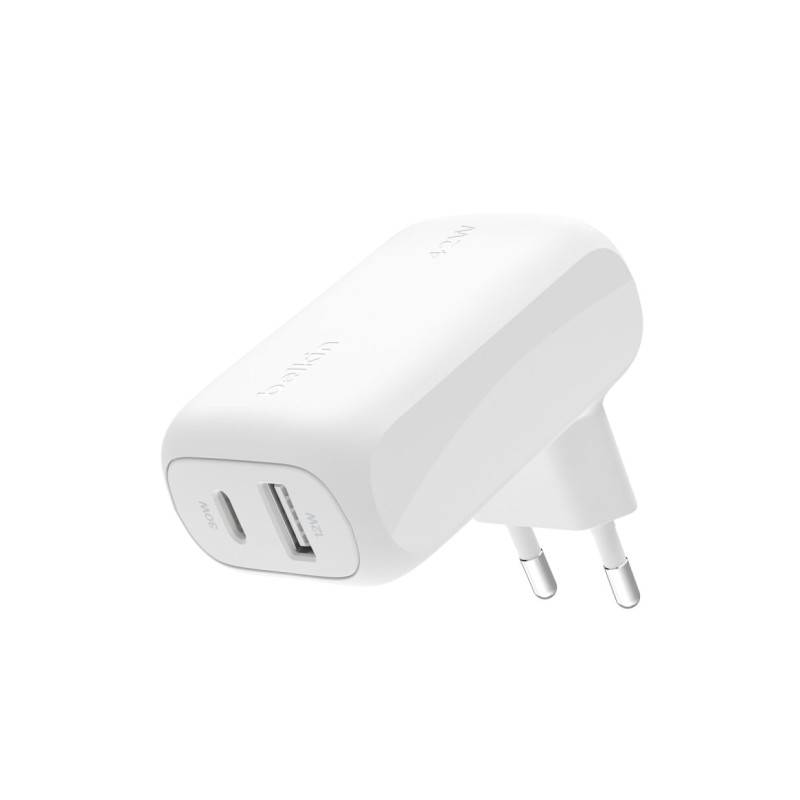 Belkin Boostcharge 42W - 30W USB-C PD/PPS + 12W USB-A Dual Wall Charge