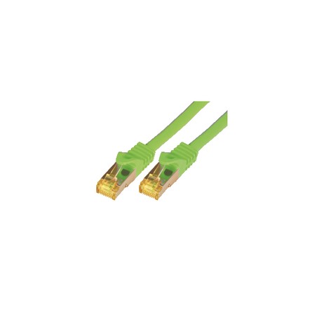 CAT7 SFTP RJ45 LSZH 2M GREEN/10GBIT RAW PATCH CABLE