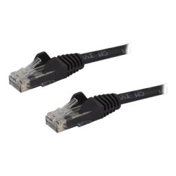 Startech 7.5 M CAT6 Cable - Black/Snagless - 24 AWG Copper Wire