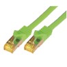 CAT7 SFTP RJ45 LSZH 1M GREEN/10GBIT RAW PATCH CABLE