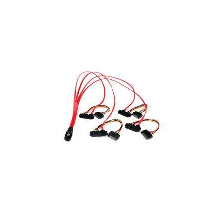 Startech 50CM SFF8087 TO 4X SFF8482/.