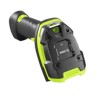Zebra DS3678: Rugged, Area Imager, High Performance, Cordless, FIPS, Industrial Green, Vibration Motor