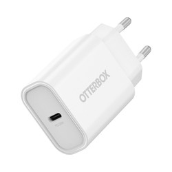 OB STANDARD EU WALL CHARGER 20W/- 1X USB-C 20W USB-PD WHITE