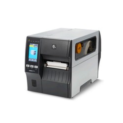 TT Printer ZT411 4", 203 dpi, Euro and UK Cord, Serial, USB, 10/100 Ethernet, Bluetooth 4.1/MFi, USB Host, On-metal, RFID UHF