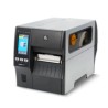 TT Printer ZT411 4", 203 dpi, Euro and UK Cord, Serial, USB, 10/100 Ethernet, Bluetooth 4.1/MFi, USB Host, On-metal, RFID UHF