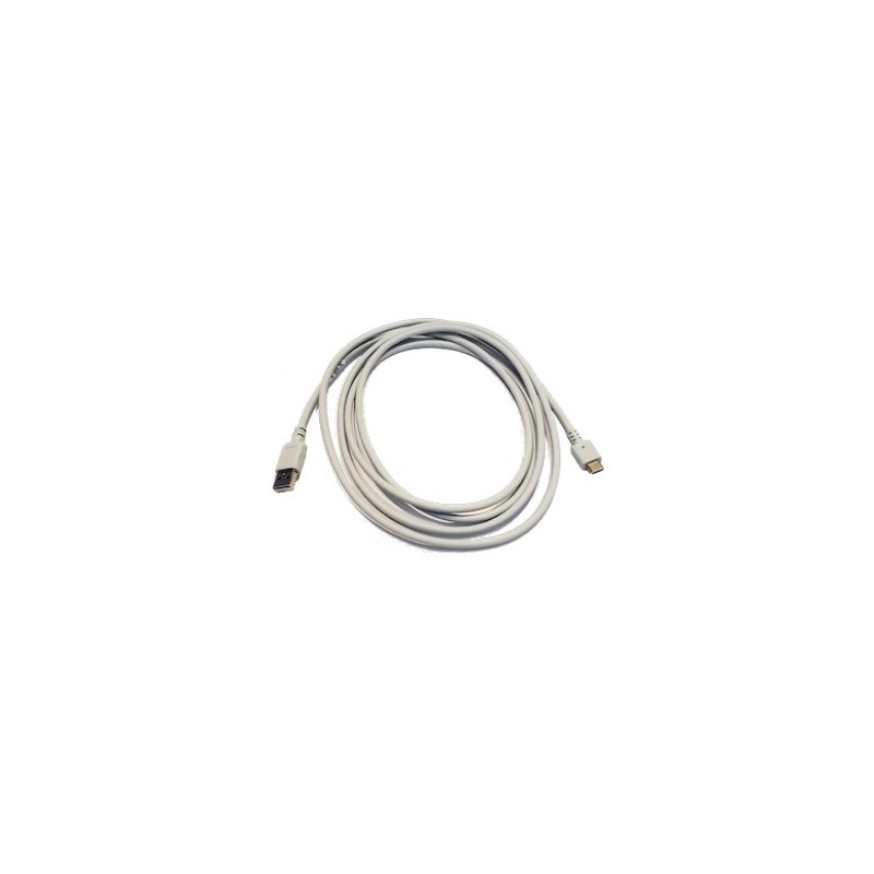 CS6080 Cordless Cradle Cable: USB-C (Cradle) to USB-A (Host) Cable 7ft. (2.1m), Straight - HC White