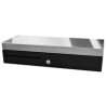 APG Flip Lid Cash Drawer SS Front/Black 460X170X100 RJ11 Cable