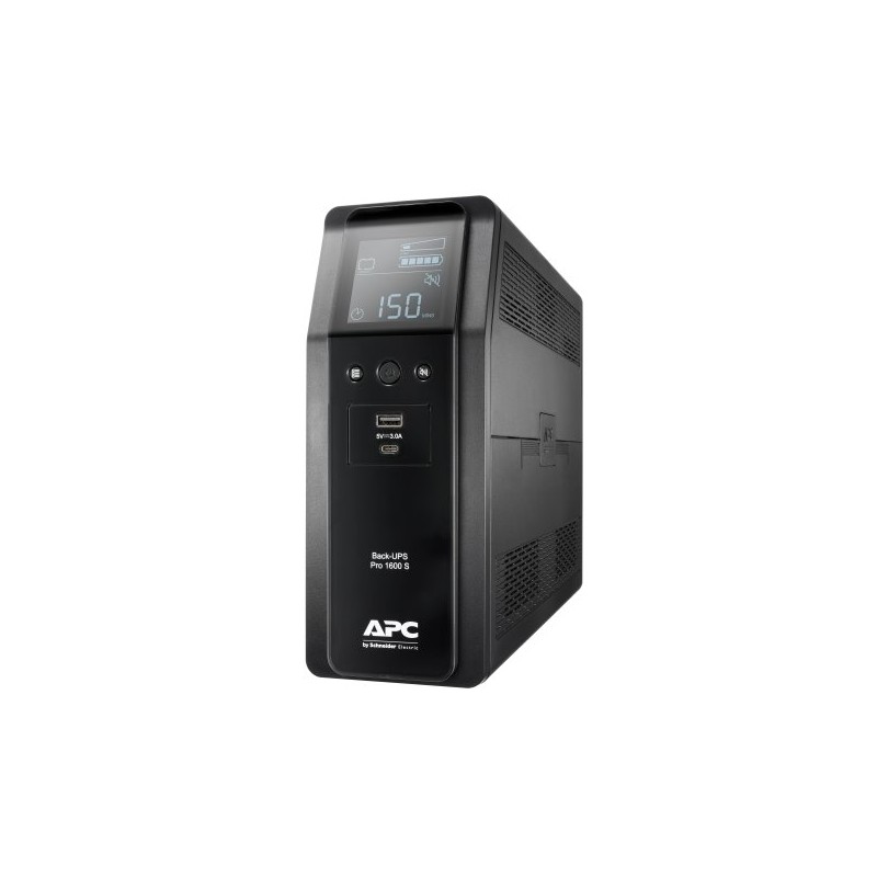 APC Back UPS Pro BR 1600VA, Sinewave,8 Outlets, AVR, LCD interface