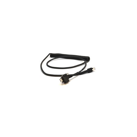 CABLE - SHIELDED USB: SERIES A LOCKING CONNECTOR FOR VC70, 12', COILED, -30C CBAUF2C12ZAR