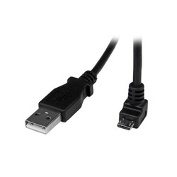 2M DOWN ANGLE MICRO USB CABLE/.