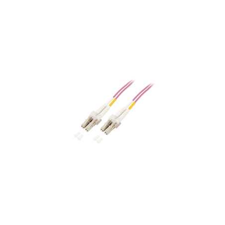 3M LWL JUMPER OM4 LC-LC/50/125 LSZH DUPLEX VIOLET