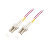 3M LWL JUMPER OM4 LC-LC/50/125 LSZH DUPLEX VIOLET