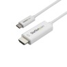 Startech 1M USB C TO HDMI Cable - White/.