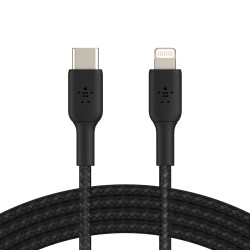 Belkin Lightning/USB-C Cable/MFi 2M Black