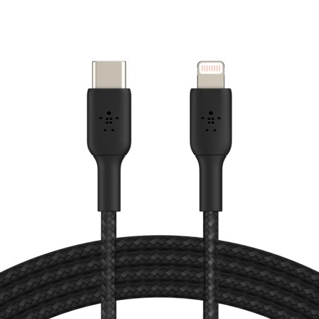 Belkin Lightning/USB-C Cable/MFi 2M Black